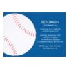 Fun Baseball Themed Birthday Invitation Card