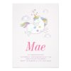 Magical Unicorn Kids Birthday Invitation Invite