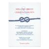 Nautical Knot Wedding Invitation