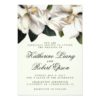 Southern Magnolia Botanical Wedding Invitation