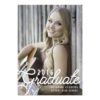 Retro Script Photo Graduation Party Invitation Card