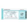 Bat Mitzvah World Traveler Boarding Pass Invitation