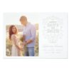 Fanciful Flourishes Sophisticated Save The Date Card