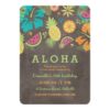 Hawaiian Luau Kids Party Invitation