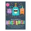 Monster Mash Kids Birthday Party Invitation