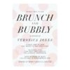 Stylish Brunch And Bubbly Bridal Shower Invitation