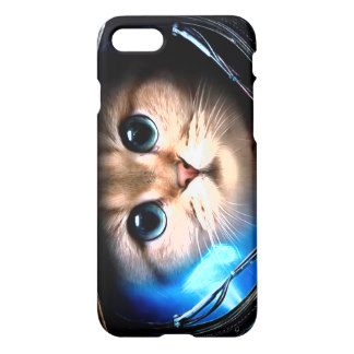 cute cat astronaut iphone 7 case