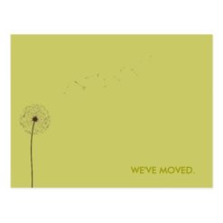 Drift: Moving Announcement Postcard