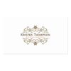 Pretty Swirls Business Card Business Card Template