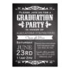 Rustic Slate Graduation Party Invitation Card