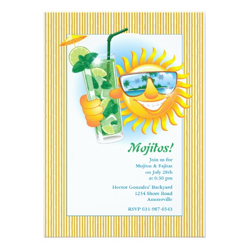 Solung Invitations Sale 50% off on Smiling Sun Invitation Card - LadyPrints