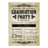 Vintage Graduation Party Invitation Card