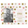 1st Birthday-Cute & Sweet-Pink