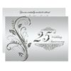25th Wedding Anniversary RSVP Card