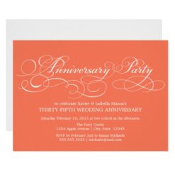35th Anniversary | Coral Card