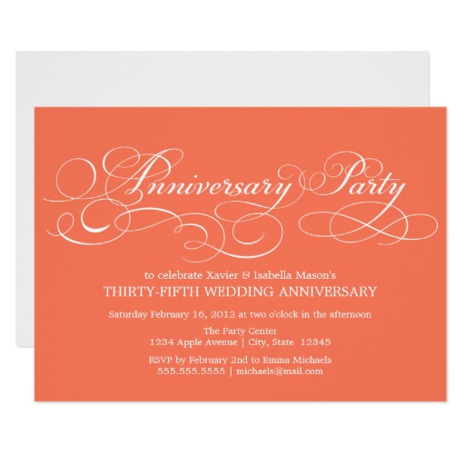 35th Anniversary | Coral Card