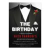 ANY AGE - Male Birthday Party Tuxedo Invitation