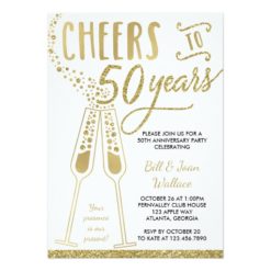 50th Anniversary Invitation