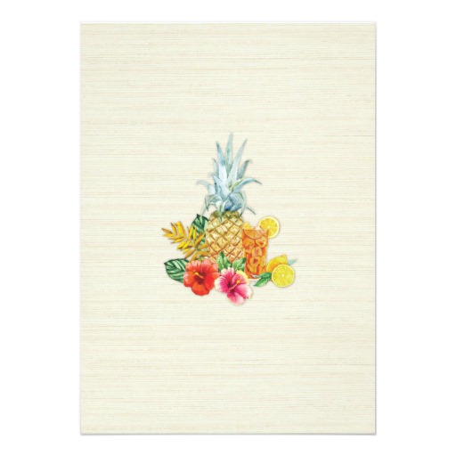 Aloha Stock The Bar Cocktail Engagement Invite - Image 2
