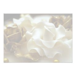 Anniversary Party Invitation Wedding Cake Roses - Image 2