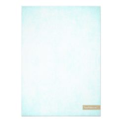 Aqua & Gold Glitter Look Bachelorette Party Card - Image 2