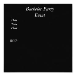 Bachelor Party  Abstract Blue Girl Legs Card - Image 2