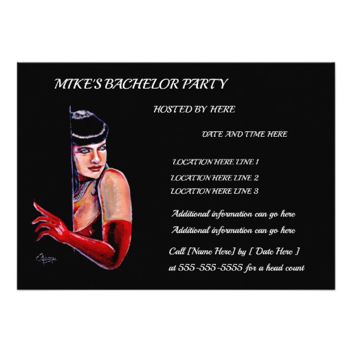 Bachelor Party Card - Image 2
