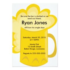 Bachelor Party Card