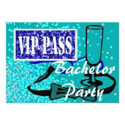 Bachelor party stag do invite