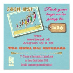 Bachelorette Weekend Getaway Party Invitations - Image 2