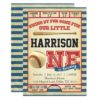 Baseball Ticket Birthday Party Invitation Invite
