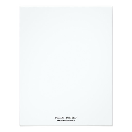 Black white scroll monogram thank you note flat card - Image 2
