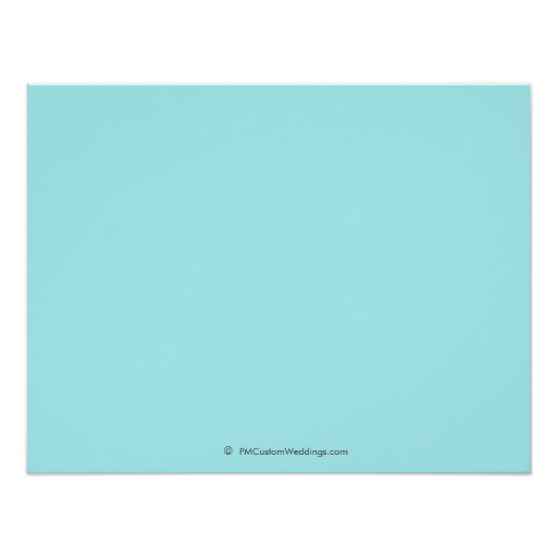 Blue Gift Box Save the Date Card - Image 2