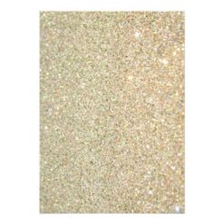 Blush Pink Floral Gold Sparkles Baby Shower Card - Image 2