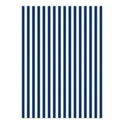 Bow Tie Boy Baby Shower Invitation Navy Blue Gold - Image 2