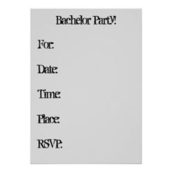 Boxing Gloves Bachelor Party Invitations - Image 2
