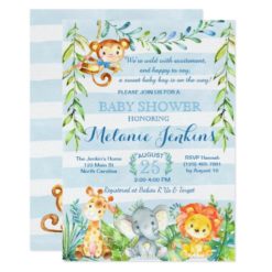 Boy Baby Shower Invitation