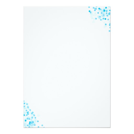 Boy Baby Sprinkle Invitations - Blue Baby Sprinkle - Image 2