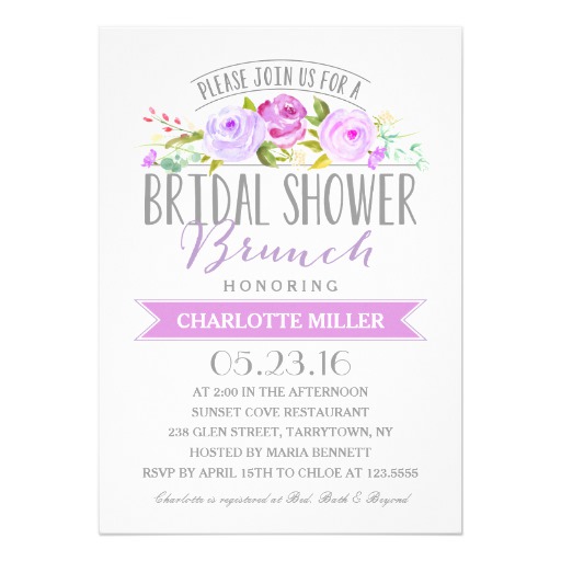 Bridal Shower Brunch | Bridal Shower Card