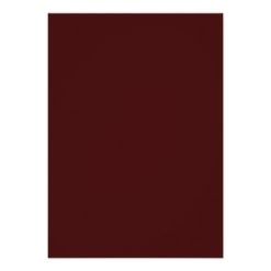 Burgundy Boho Floral Spring Engagement Party Card - Image 2