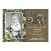 Camouflage / Camo Theme First Birthday Card