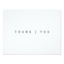 Carly Modern Thank you card - Image 2