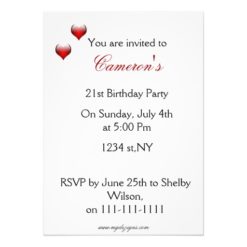 Casino party Invitation - Image 2