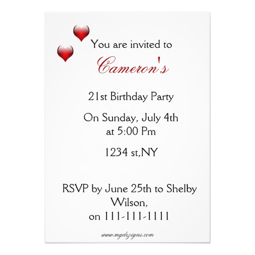 Casino party Invitation - Image 2