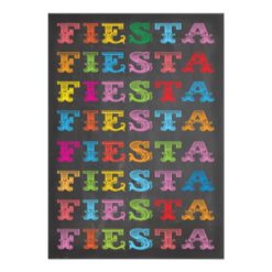 Chalkboard Mexican Fiesta Engagement Party Card - Image 2