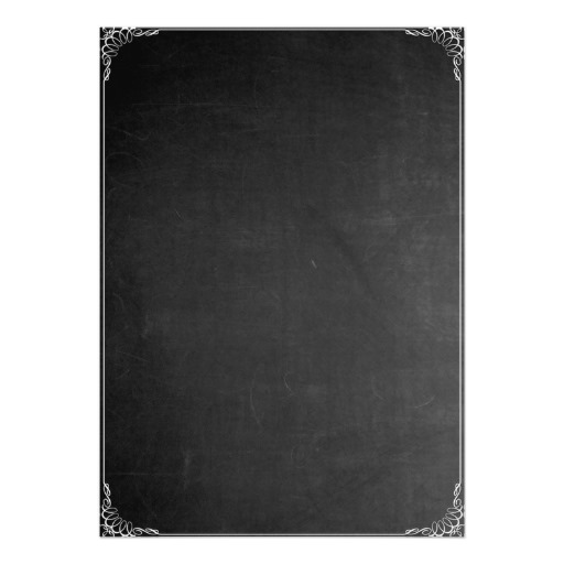 Chalkboard Wedding Anniversary Invitation 10th - Image 2