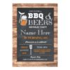 Cheers & Beers BBQ Birthday Party ANY AGE Invite