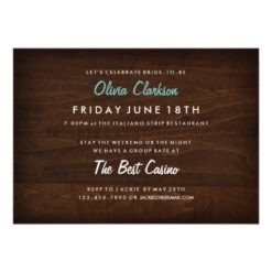 Chic Las Vegas Sign Bachelorette Party Invitation - Image 2