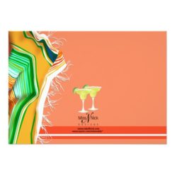 Chic and Contemporary Margarita Party Card - Image 2