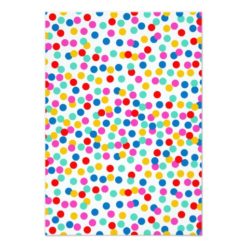 Confetti Wedding Rehearsal Dinner Invitations - Image 2